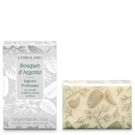 L'Erbolario Silver Bouquet Perfumed Soap 100g