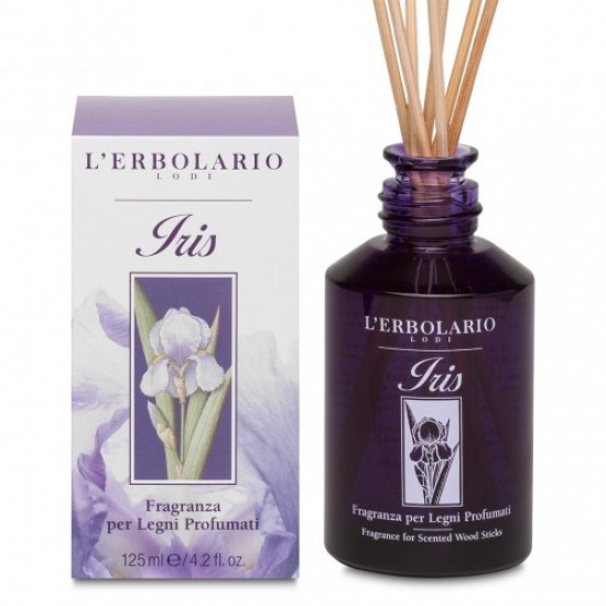 L' Erbolario Iris Fragrance for Scented Wood Sticks, Αρωματικό Χώρου 125ml