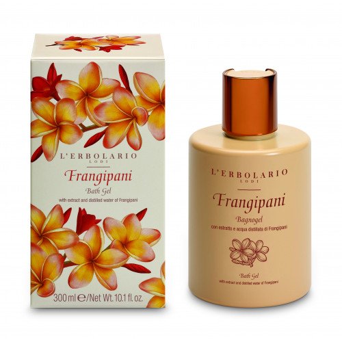 L' Erbolario Frangipani Bath Gel, Αφρόλουτρο 300ml
