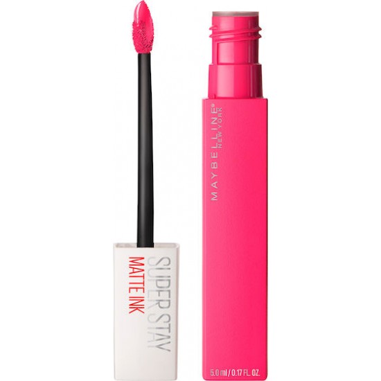 Maybelline Super Stay Matte Ink Long Lasting Liquid Κραγιόν Matte 30 Romantic 5ml Maybelline Super Stay Matte Ink Long Lasting Liquid Κραγιόν Matte 30 Romantic 5ml