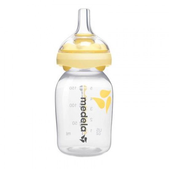 Medela Πλαστικό Μπιμπερό με Θηλή Σιλικόνης Calma Feeding System 150ml Medela Πλαστικό Μπιμπερό με Θηλή Σιλικόνης Calma Feeding System 150ml