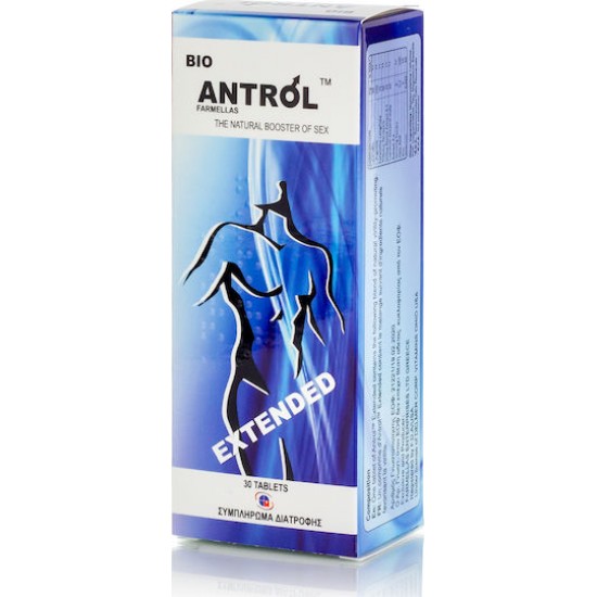 Bio Antrol Extended, Ο φυσικός Ενισχυτής του Σεξ 30 Tabs Bio Antrol Extended, Ο φυσικός Ενισχυτής του Σεξ 30 Tabs