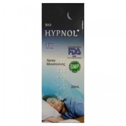 Medichrom Bio Hypnol Spray 20ml (Συμπλήρωμα Διατροφής με Μελατονίνη σε Μορφή Σπραυ)