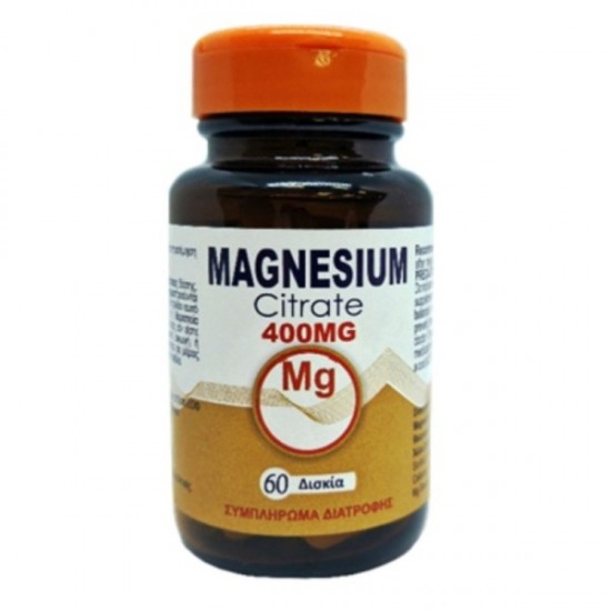 Medichrom Magnesium Citrate 400mg 60 ταμπλέτες