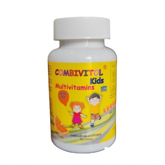 Medichrom Combivitol Multivitamins Kids, Πολυβιταμίνες για Παιδιά 60 Ζελεδάκια