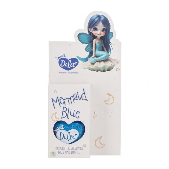 Medisei Sweet Dalee Nail Polish Mermaid Blue No.909 Παιδικό Βερνίκι Νυχιών 12ml 