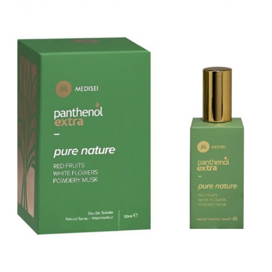 Panthenol Extra Pure Nature Eau de Toilette Γυναικείο Άρωμα με Νότες Λουλουδιών & Φρούτων 50ml Panthenol Extra Pure Nature Eau de Toilette Γυναικείο Άρωμα με Νότες Λουλουδιών & Φρούτων 50ml