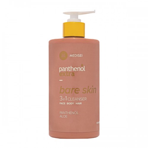Panthenol Extra Bare Skin 3in1 Cleanser Γυναικείο Καθαριστικό για Πρόσωπο & Σώμα & Μαλλιά 500ml Panthenol Extra Bare Skin 3in1 Cleanser Γυναικείο Καθαριστικό για Πρόσωπο & Σώμα & Μαλλιά 500ml