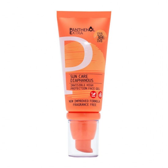Medisei Panthenol Extra Sun Care Diaphanous SPF30 Αντηλιακό Gel Προσώπου 50ml Medisei Panthenol Extra Sun Care Diaphanous SPF30 Αντηλιακό Gel Προσώπου 50ml