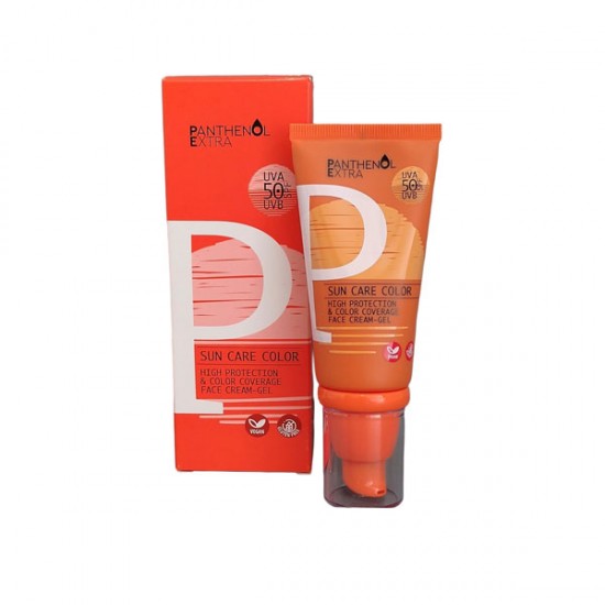 Panthenol Extra Sun Care Color SPF 50 Αντηλιακή Κρέμα-Gel Προσώπου με Χρώμα 50ml Panthenol Extra Sun Care Color SPF 50 Αντηλιακή Κρέμα-Gel Προσώπου με Χρώμα 50ml