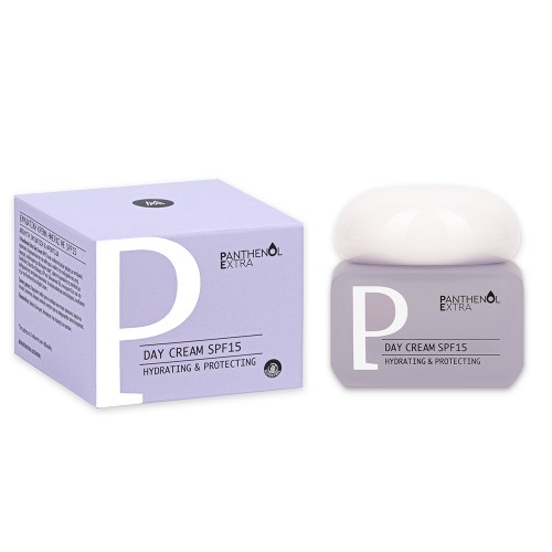 Panthenol Extra Day Cream Νew Formula Κρέμα Προσώπου για Ενυδάτωση με SPF15  50ml