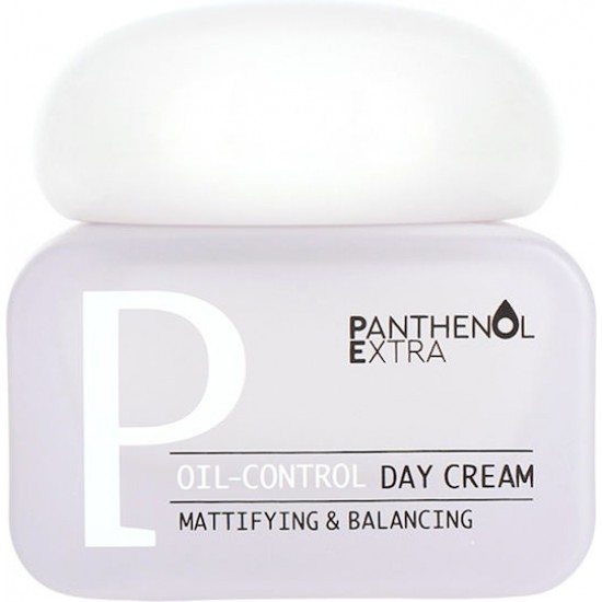 Panthenol Extra Oil-Control Mattifying & Balancing Day Cream Ρυθμιστική Κρέμα Προσώπου Ημέρας 50ml