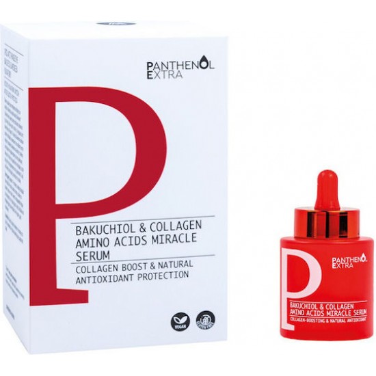 Panthenol Extra Bakuchiol & Collagen Amino Acids Miracle Oρός Aντιγήρανσης & Θρέψης 30ml