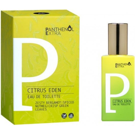 Panthenol Extra Citrus Eden Eau De Toilette Γυναικείο Άρωμα με Περγαμόντο σε συνδιασμό με πράσινα φύλλα 50ml
