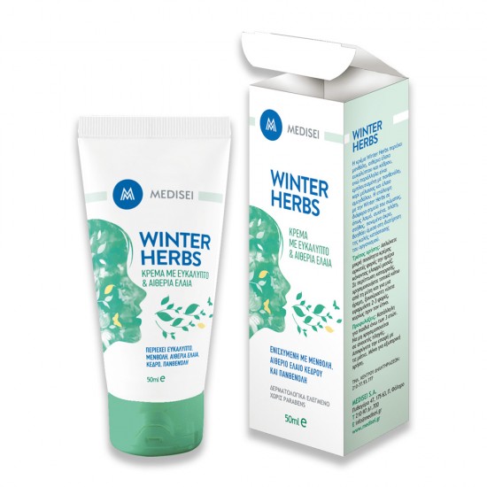 Medisei Winter Herbs Cream Κρέμα με Ευκάλυπτο & Αιθέρια Έλαια, 50ml Medisei Winter Herbs Cream Κρέμα με Ευκάλυπτο & Αιθέρια Έλαια, 50ml