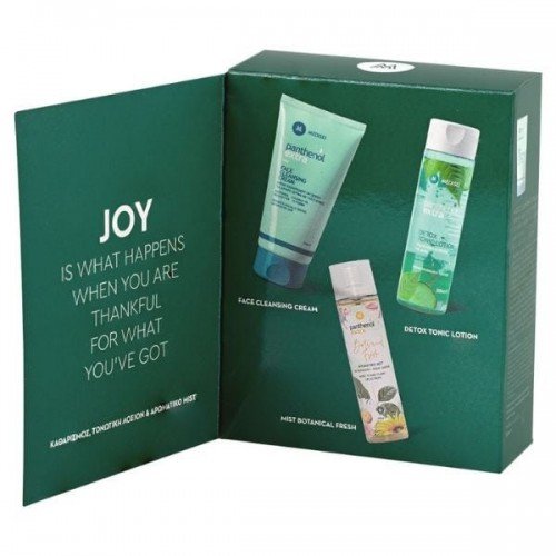 Panthenol Extra Promo Joy Face Cleansing Cream 150ml & Detox Tonic Lotion 200ml & Botanical Fresh Αρωματικό Mist 100ml Panthenol Extra Promo Joy Face Cleansing Cream 150ml & Detox Tonic Lotion 200ml & Botanical Fresh Αρωματικό Mist 100ml