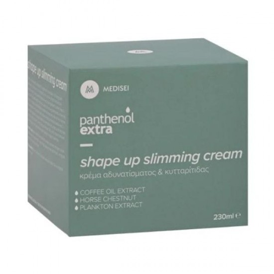 Medisei Panthenol Extra Shape Up Slimming Cream Αδυνατιστική Κρέμα Σώματος Κατά της Κυτταρίτιδας 230ml