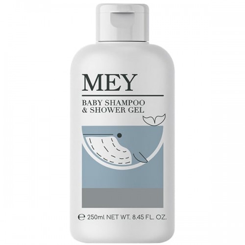 Mey Baby Shampoo & Shower Gel Βρεφικό Σαμπουάν & Αφρόλουτρο 250ml