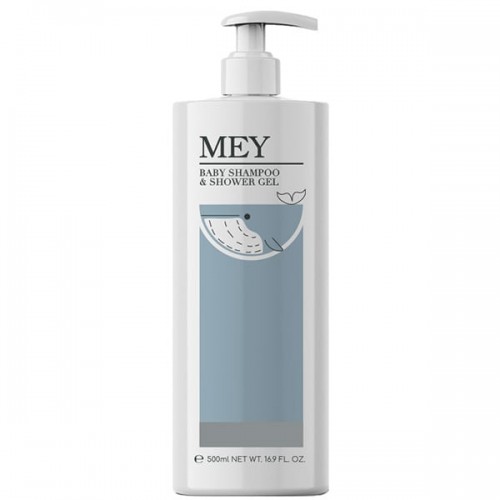 Mey Baby Shampoo & Shower Gel Βρεφικό Σαμπουάν & Αφρόλουτρο 500ml