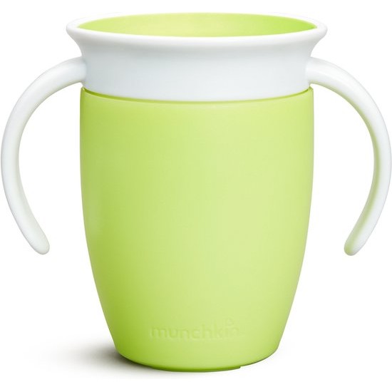Munchkin Miracle 360° Trainer Cup, Παιδικό Ποτηράκι με Χερούλια, Χρώμα Πράσινο 207ml Munchkin Miracle 360° Trainer Cup, Παιδικό Ποτηράκι με Χερούλια, Χρώμα Πράσινο 207ml