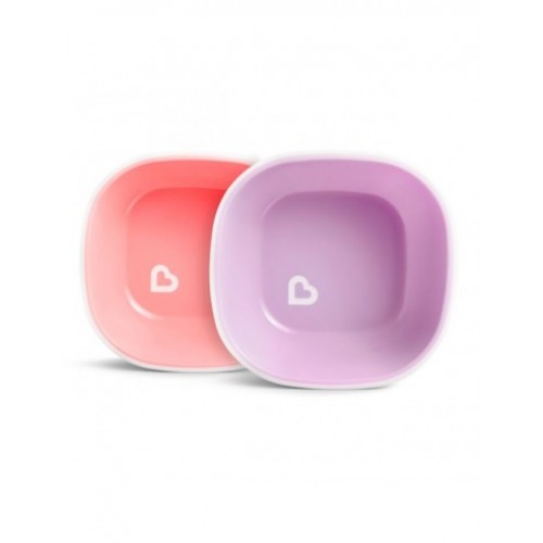 Munchkin Splash Bowls Ροζ/ Μωβ, 2 τεμάχια Munchkin Splash Bowls Ροζ/ Μωβ, 2 τεμάχια