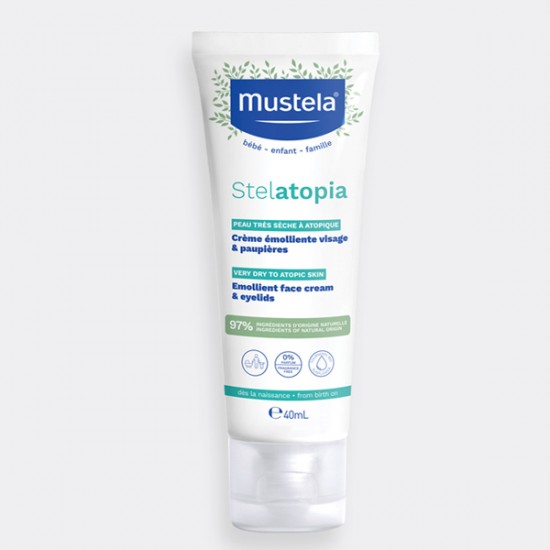 Mustela Μαλακτική Κρέμα Προσώπου για Ατοπικό Δέρμα 40ml Mustela Μαλακτική Κρέμα Προσώπου για Ατοπικό Δέρμα 40ml