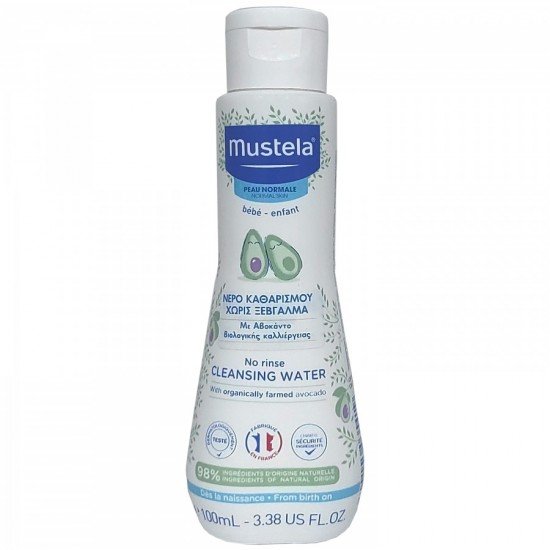 Mustela No-rinse Cleansing Water, Νερό Καθαρισμού χωρίς Ξέβγαλμα 100ml