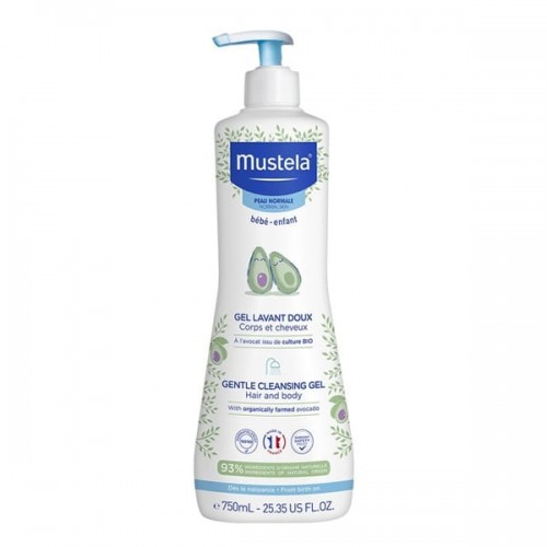 Mustela Gentle Cleansing Gel Βρεφικό-Παιδικό Τζελ Καθαρισμού για Σώμα και Μαλλιά 750ml Mustela Gentle Cleansing Gel Βρεφικό-Παιδικό Τζελ Καθαρισμού για Σώμα και Μαλλιά 750ml