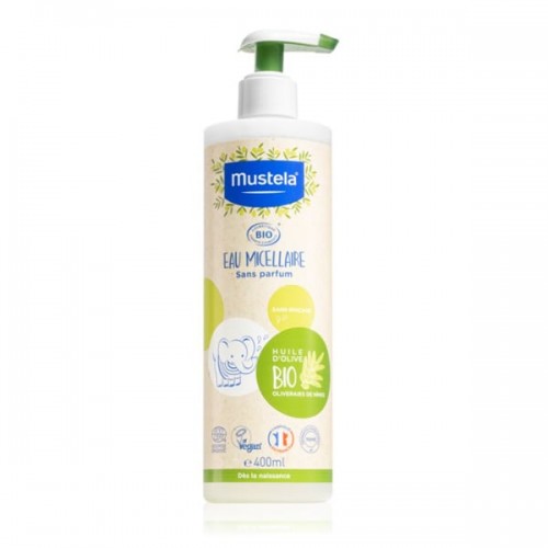 Mustela BIO Micellar Water Face & Body, Μικκυλιακό Νερό Καθαρισμού, Χωρίς Ξέβγαλμα 400ml Mustela BIO Micellar Water Face & Body, Μικκυλιακό Νερό Καθαρισμού, Χωρίς Ξέβγαλμα 400ml
