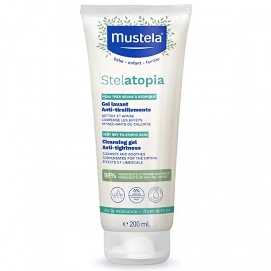 Mustela Stelatopia Gel Lavant Αφροντούς για Σώμα & Μαλλιά 200ml
