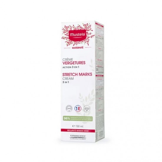 Mustela Stretch Marks Cream 3in1 Κρέμα για Ραγάδες 150ml Mustela Stretch Marks Cream 3in1 Κρέμα για Ραγάδες 150ml