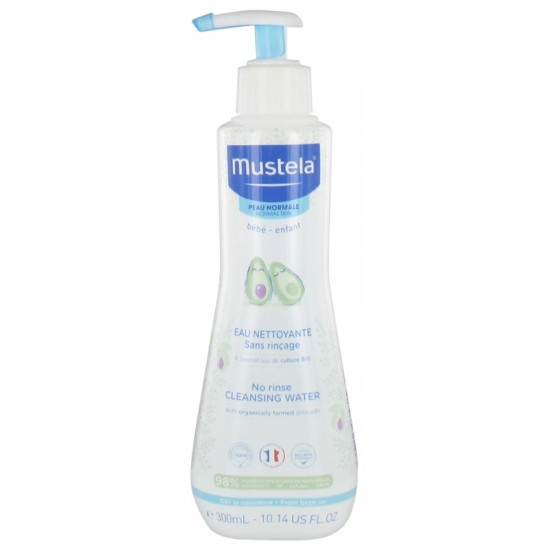 Mustela No-Rinse Cleansing Water Βρεφικό-Παιδικό Καθαριστικό Υγρό Χωρίς Ξέᴨλυμα 300ml Mustela No-Rinse Cleansing Water Βρεφικό-Παιδικό Καθαριστικό Υγρό Χωρίς Ξέᴨλυμα 300ml
