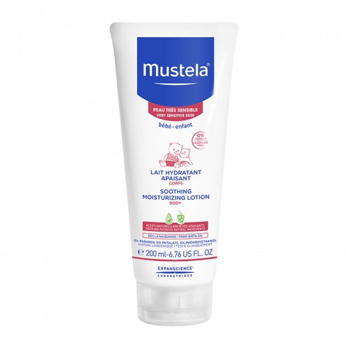 Mustela Bebe Soothing Moisturizing Lotion, Πολύ Ευαίσθητο Δέρμα 200ml Mustela Bebe Soothing Moisturizing Lotion, Πολύ Ευαίσθητο Δέρμα 200ml