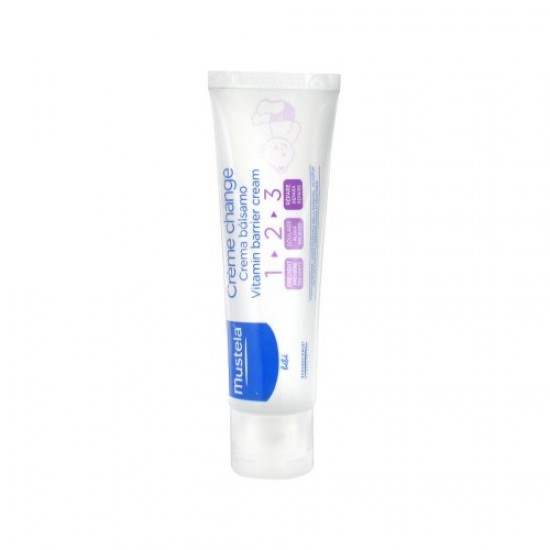 Mustela 1-2-3 Vitamin Barrier cream 50ml - Κρέμα αλλαγής πάνας 50ml