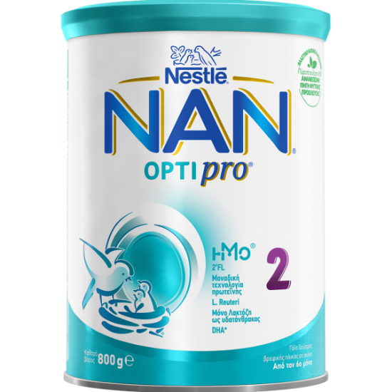 Nestle Nan Optipro 2 Βρεφικό Γάλα 6m+ 800gr