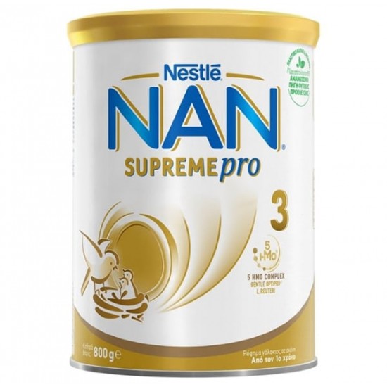 Nestle Supreme Pro 3 Ρόφημα Γάλακτος σε Σκόνη, Από τον 1ο Χρόνο 800g