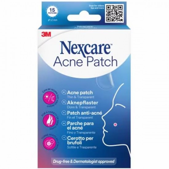 Nexcare Acne Patches Thin & Transparent Διάφανα Αυτοκόλλητα Επιθέματα Ακμής 15τεμ Nexcare Acne Patches Thin & Transparent Διάφανα Αυτοκόλλητα Επιθέματα Ακμής 15τεμ