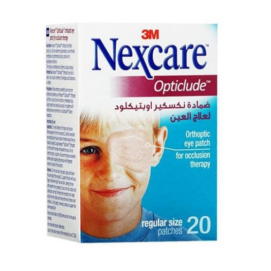 Nexcare Opticlude Orthoptic Eye Patch, Regular Size 20 Επιθέματα