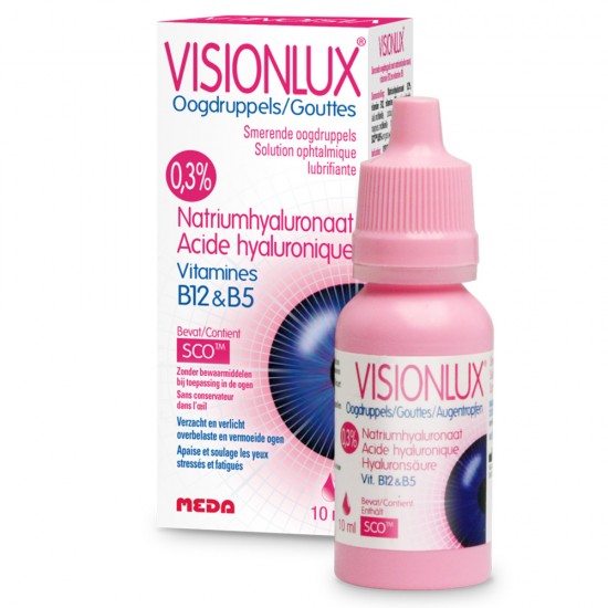 Visionlux Plus Οφθαλμικές Σταγόνες 10ml