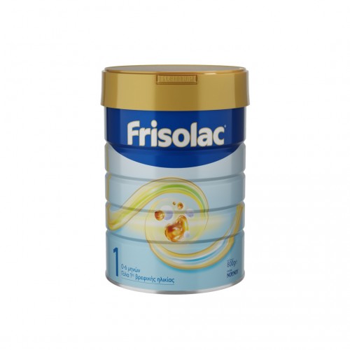  Frisolac 1 800gr. Γάλα σε Σκόνη για Βρέφη από 0 έως 6 Μηνών 