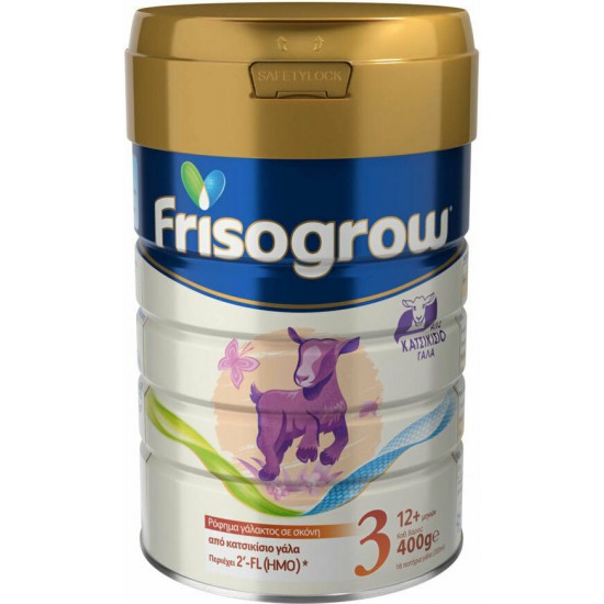 Frisogrow 3 GOAT Ρόφημα Γάλακτος σε Σκόνη, από Κατσικίσιο Γάλα 12+ Μηνών 400gr