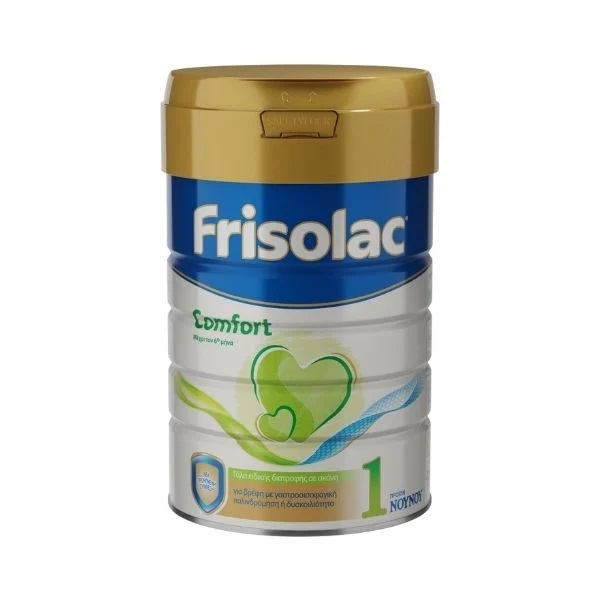  Frisolac 1 Comfort  800gr . Ειδικό Γάλα για Βρέφη από 0 έως 6 Μηνών