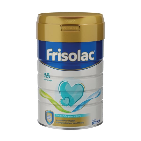  Frisolac AR 400gr. Ειδικό Γάλα από τη Γέννηση για την Αντιμετώπιση των Αναγωγών