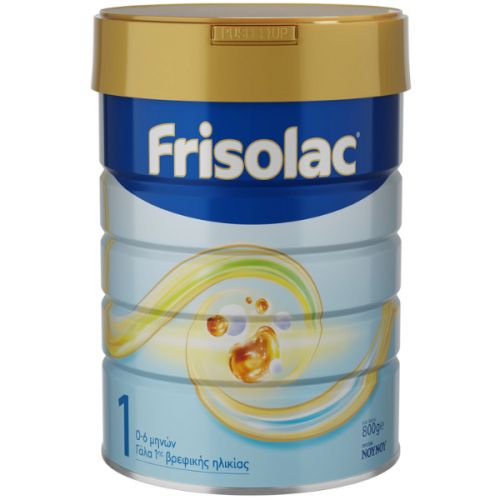  Frisolac 1 Γάλα σε Σκόνη για Βρέφη από 0 έως 6 Μηνών 400gr