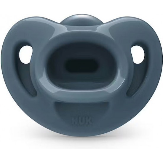 Nuk First Choice Soft 0-6m Πιπίλα Σιλικόνης Μπλε