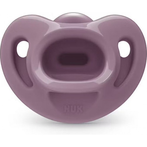 Nuk First Choice Soft 0-6m Πιπίλα Σιλικόνης Ροζ
