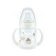 NUK Learner Bottle 6-18m Μπιμπερό Εκπαίδευσης με Δείκτη Ελέγχου Θερμοκρασίας, Χρώμα Λευκό 150ml
