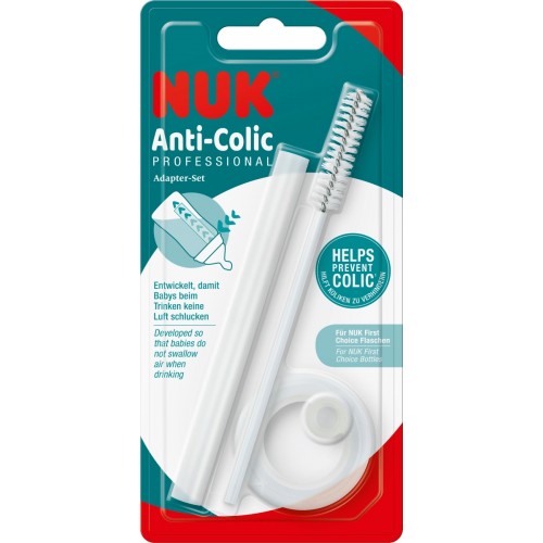 NUK Anti-Colic Profesional Adapter Set, Σύστημα Διαφυγής Αέρα (για Μπιμπερό Anti-Colic των 300ml)