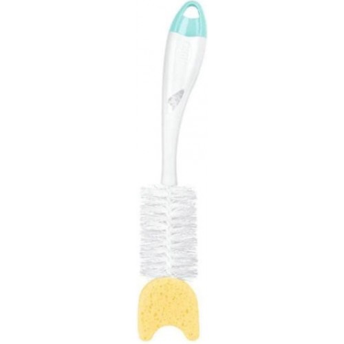 Nuk Soft Bottle Brush Βούρτσα Μπιμπερό 2-σε-1 με Σφουγγαράκι 1τεμ