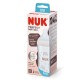 Nuk Perfect Match Γυάλινο Μπιμπερό PP Medium 3m + Με Μαλακή Θηλή Σιλικόνης Κατά Των Κολικών & Με Δείκτη Ελέγχου Θερμοκρασίας 230ml